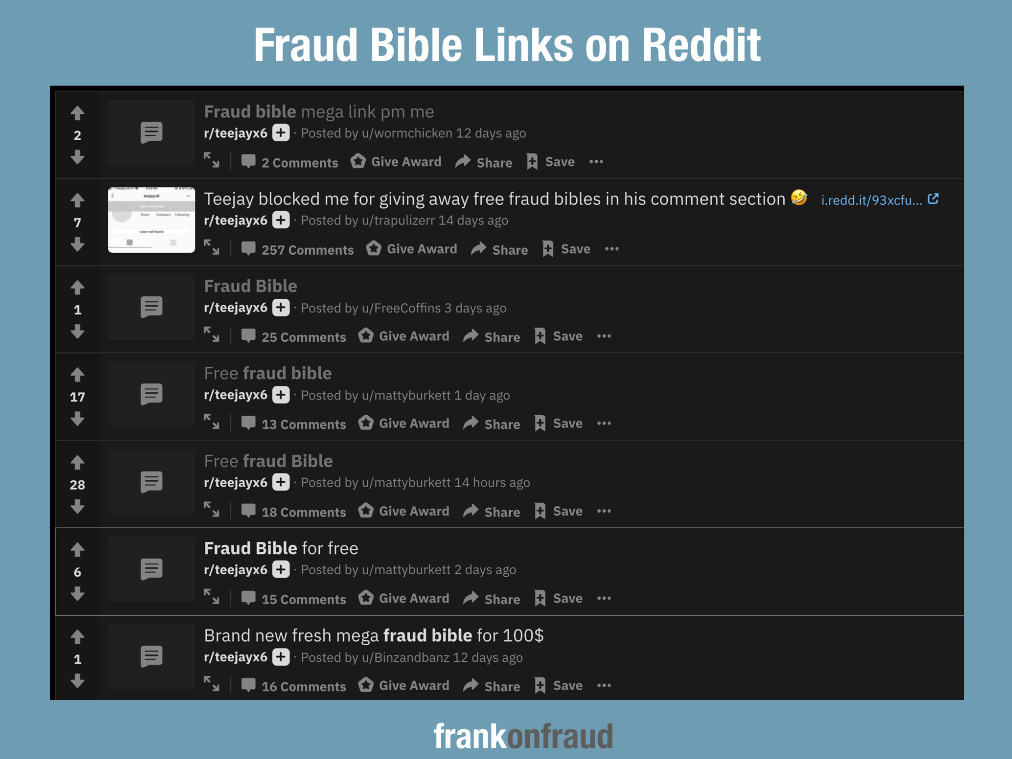 SCAM BIBLE UPDATED 2024