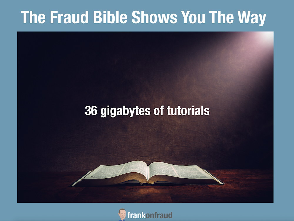 Teejayx6 Fraud Bible