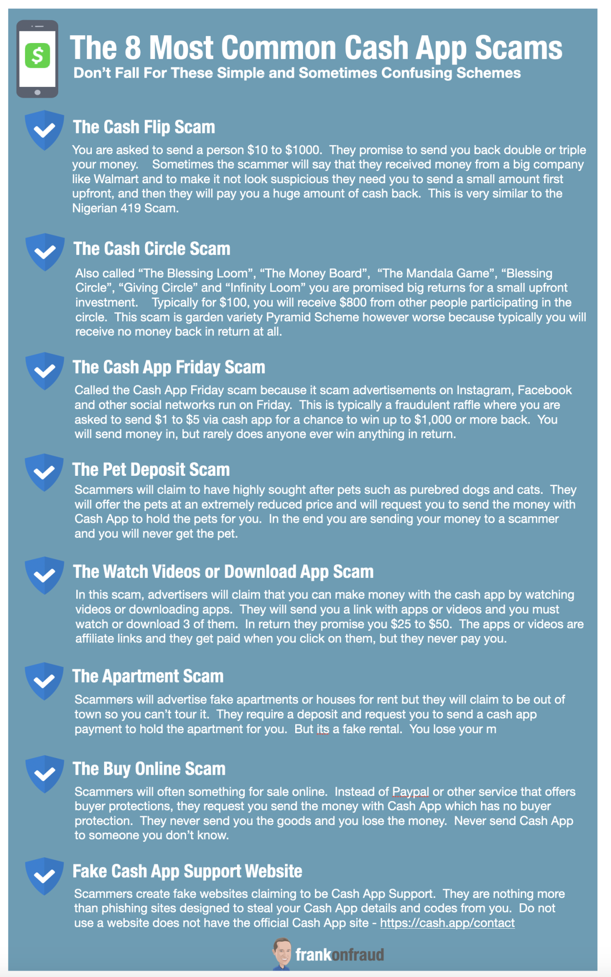 The 8 Most Common Cash App Scams To Steal Your Money Frank On Fraud